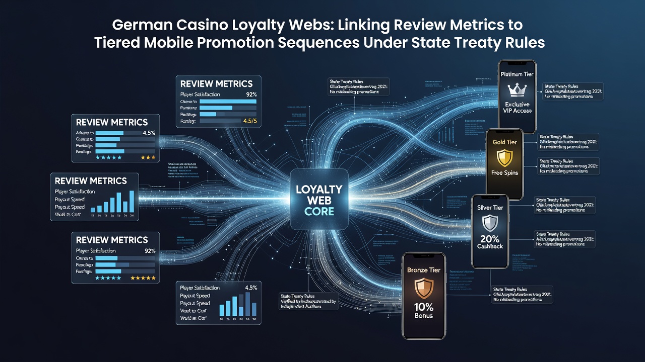 Übersicht über deutsche Casino-Loyalitätsnetzwerke mit Bewertungsmetriken und mobilen Promotionen