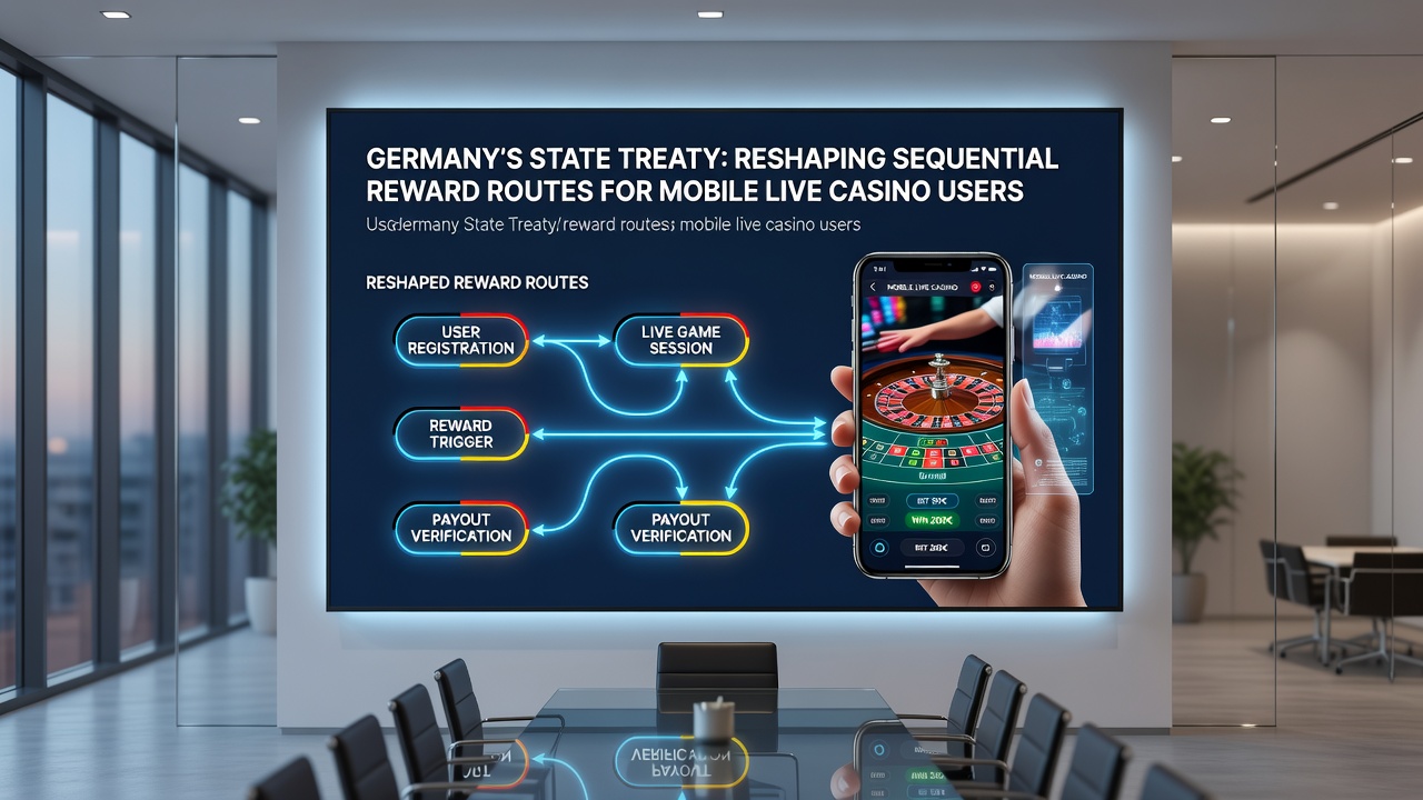 Illustration der veränderten Belohnungsstrukturen unter dem deutschen Glücksspielstaatsvertrag für mobile Nutzer